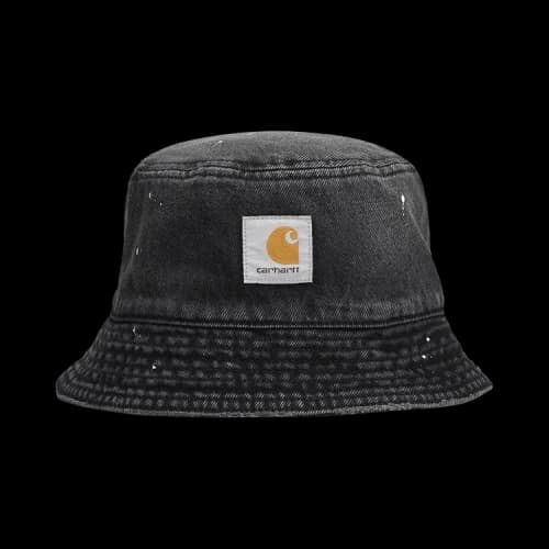 Carhartt WIP Belmar Bucket Hat 'Black (Destroy Wash, Splatter)'