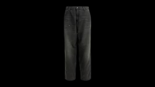Carhartt OG Single Knee Work Pants Black