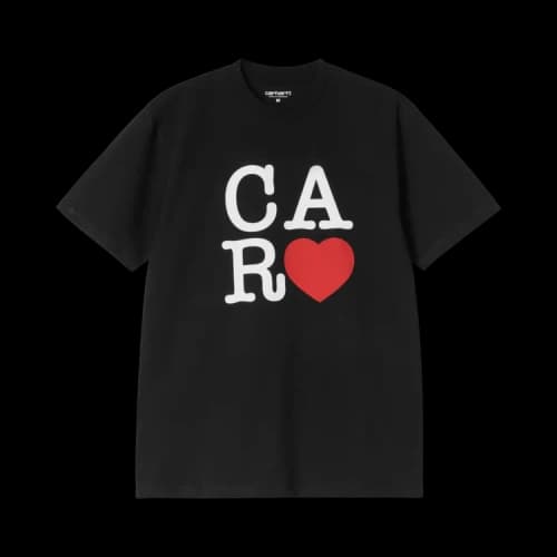 Carhartt WIP Short-Sleeve I Hartt T-Shirt 'Black'