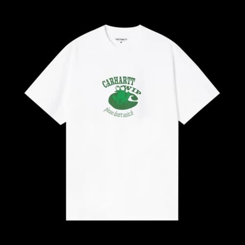 Carhartt WIP Short-Sleeve Don't Snitch T-Shirt 'White'