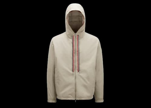 Moncler Cerou Short Down Jacket Soft White