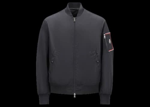 Moncler Bharani Bomber Jacket Blue