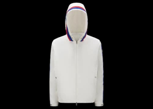Moncler Rukbat Windbreaker Jacket White