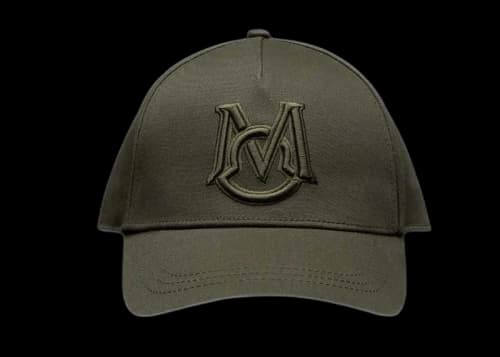 Moncler Gabarrdine Baseball Cap Dark Green