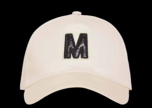 Moncler Logo Cap White