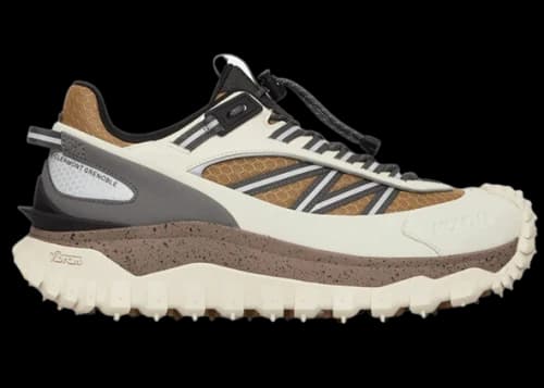 Moncler Trailgrip Beige White