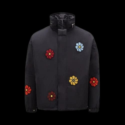 Moncler Genius x JW Anderson Floral Detailed Jacket 'Black'