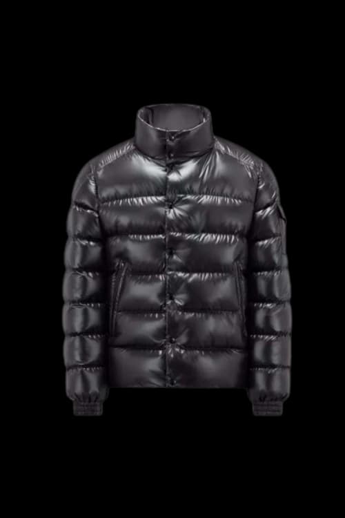 Moncler Lule Short Down Jacket Black