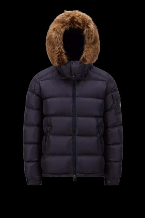 Moncler Mayaf Short Down Jacket Dutch Blue