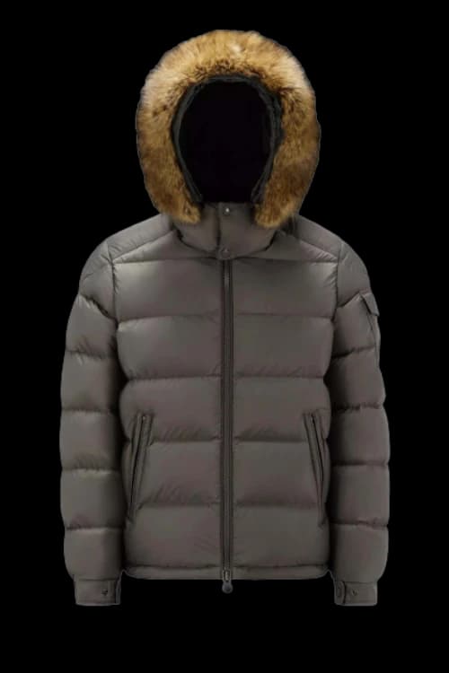 Moncler Mayaf Short Down Jacket Gray