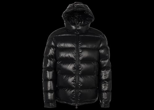 Moncler Maya Short Down Jacket Black