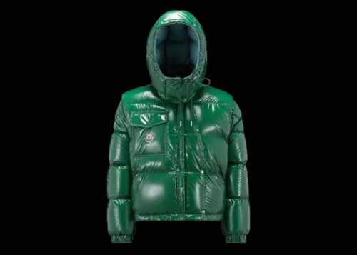 Moncler Karakorum Ripstop Short Down Jacket Green (I20931A0018359607854)
