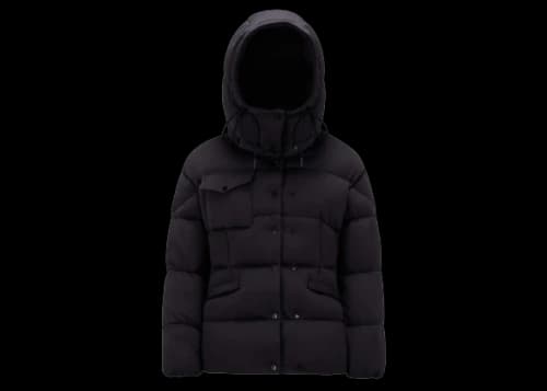 Moncler Karakorum Tech Jersey Short Down Jacket Black (I20931A0020189AB4999)