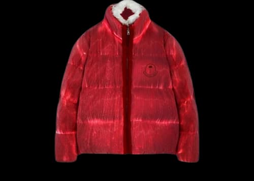 Moncler x Palm Angels Maya 70 LED Puffer Jacket Red