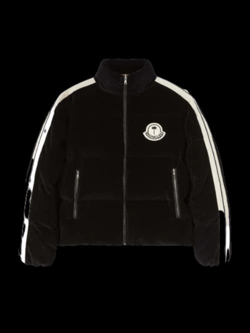Moncler x Palm Angels Ramsau Short Down Jacket Black