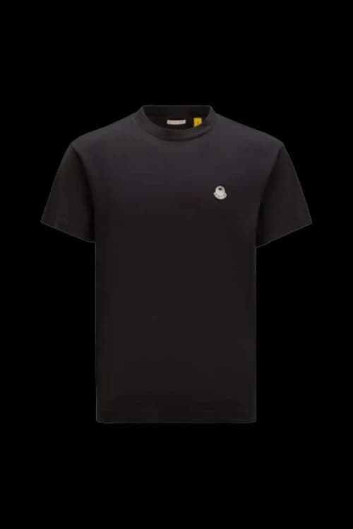 Moncler x Palm Angels Logo Patch T-Shirt Black