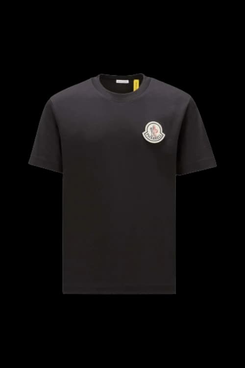 Moncler x Pharrell Logo Patch T-Shirt Black