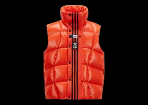 Moncler x adidas Originals Bozon Down Vest Orange