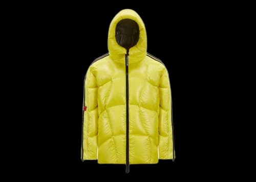 Moncler x adidas Originals Beiser Short Down Jacket Bright Yellow