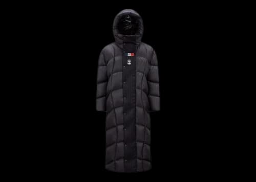 Moncler x adidas Originals Oreiller Long Down Jacket Black
