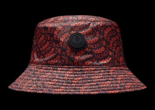 Moncler x adidas Originals Reversible Bucket Hat Red & Black