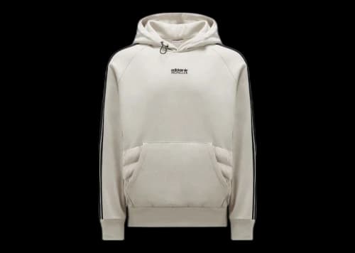 Moncler x adidas Originals Fleece Hoodie White