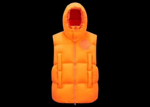 Moncler x Roc Nation by Jay-Z Apus Down Vest Bright Orange