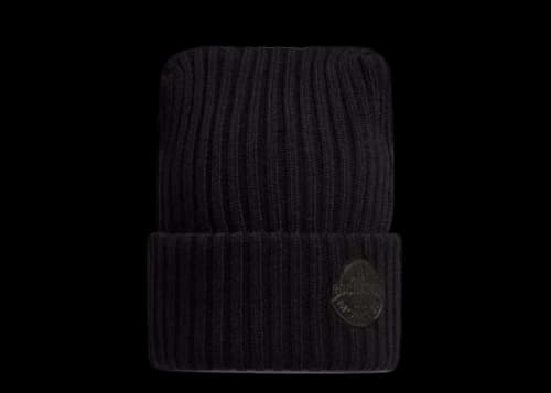 Moncler x Roc Nation by Jay-Z Wool Beanie Black