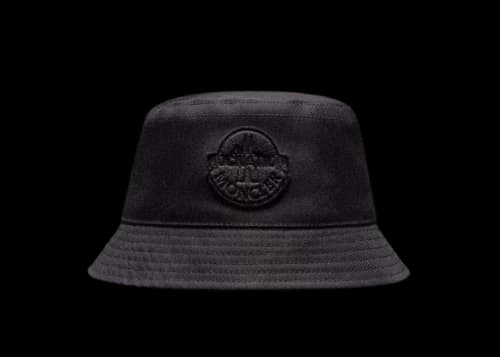 Moncler x Roc Nation by Jay-Z Twill Bucket Hat Black
