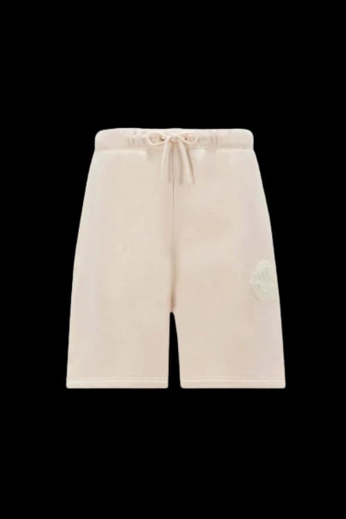 Moncler x Roc Nation by Jay-Z Logo Shorts Off White
