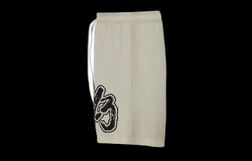 Y-3 Logo Knit Short 'Off White'