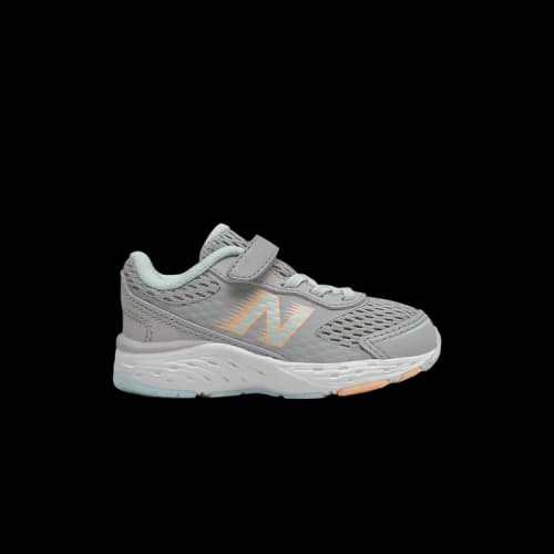 New Balance 680v6 Bungee Toddler Wide 'Rain Cloud Pale Blue Chill'