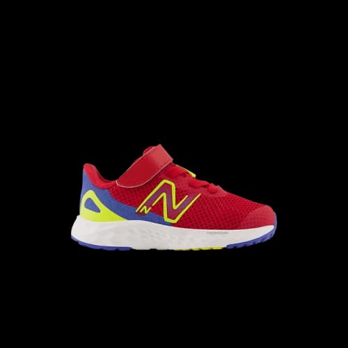 New Balance Fresh Foam Arishi v4 Bungee Lace Toddler X-Wide 'Team Red Cosmic Pineapple'