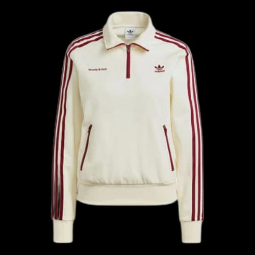 adidas x Sporty & Rich Half-Zip Track Jackets 'White'