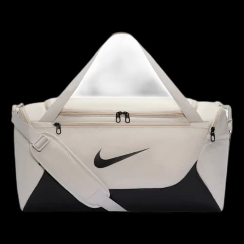 Nike Brasilia 40L Small Duffel Bag 'Light Bone Black'
