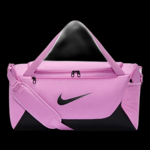 Nike Brasilia 40L Small Duffel Bag 'Light Magenta Black'