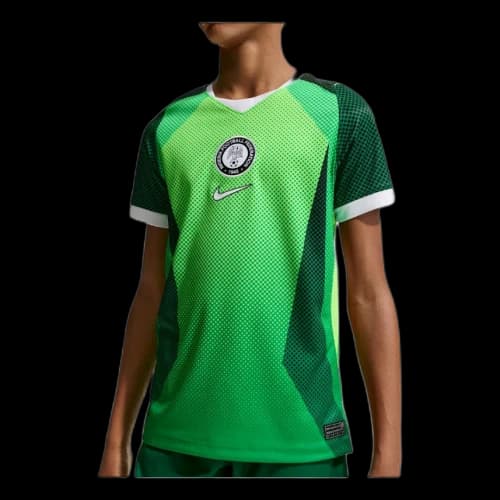 (GS) Nike Nigeria 2026 Stadium Home Dri-FIT Jersey 'Pine Green Electric Green White'