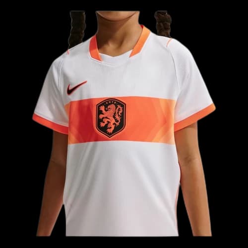 (GS) Nike Netherlands National Team 2026 Stadium Away Dri-FIT Soccer Jersey 'White Hyper Crimson Black'
