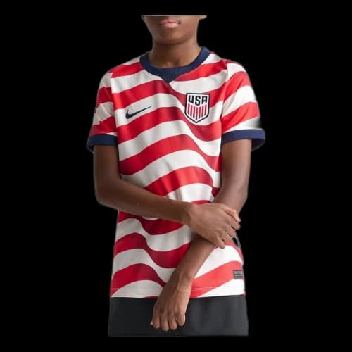 (GS) Nike USMNT 2026 Stadium Home Dri-FIT Soccer Replica Jersey 'Sail Midnight Navy'