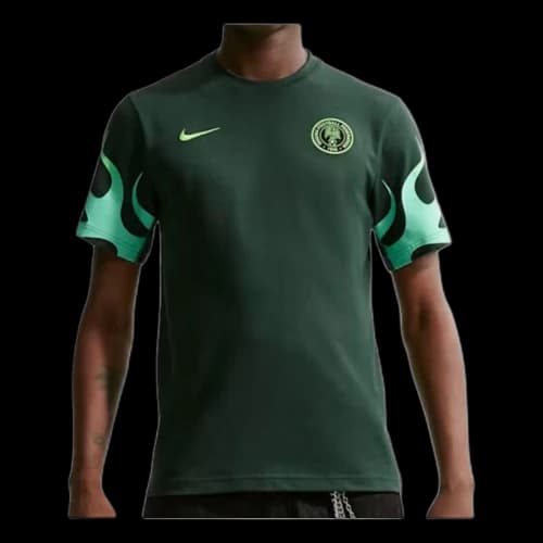 Nike Nigeria 2026 Primary T-Shirt 'Pro Green Electric Green'
