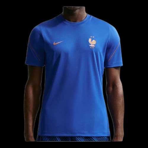 Nike FFF Strike T-Shirt 'Game Royal Blackened Blue Metallic Copper'