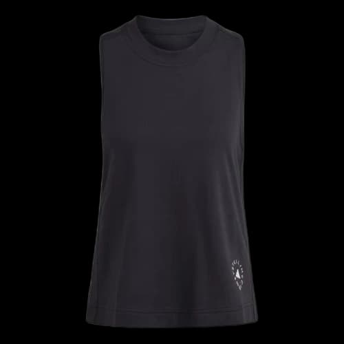 adidas x Stella McCartney Tank Top Asia Sizing 'Black' (Women's)