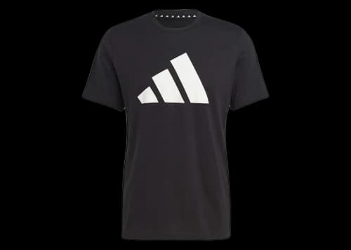 adidas Train Essentials Feelready Logo Training Tee Black/White