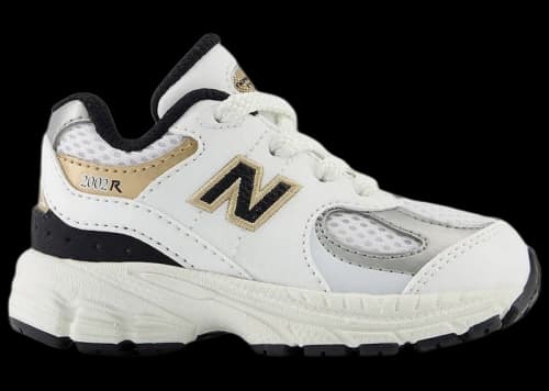 New Balance 2002R White Black Gold (TD)