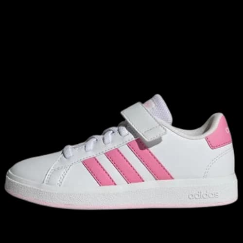(PS) adidas Grand Court 'White Pink'