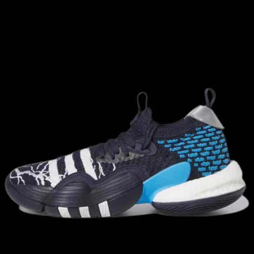 (GS) adidas Trae Young 2.0 Basketball Shoes 'Black Blue White'