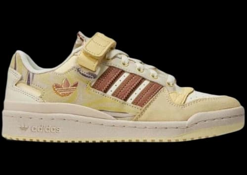 adidas Forum Low White Clay Strata Yellow (Women's)