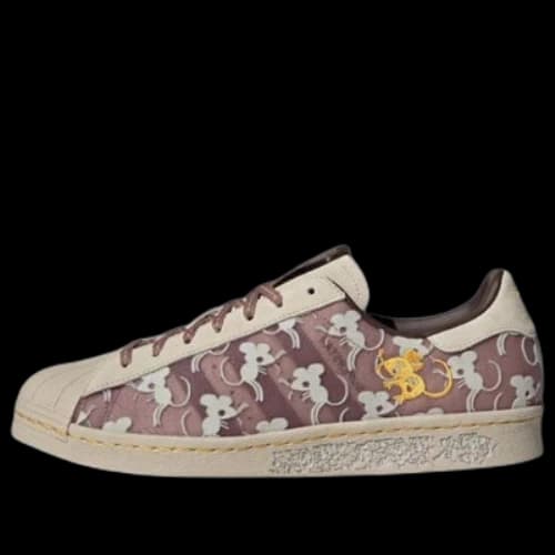 adidas originals Superstar 80s x Han Meilin 'Gray Brown'