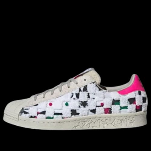 adidas originals Superstar 80s x Han Meilin 'White Black Green'
