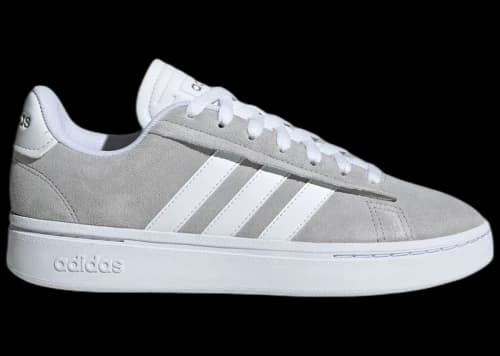 adidas Grand Court Alpha Grey Cloud White Silver Metallic (Women's)